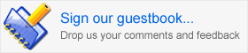 Sign our guestbook...